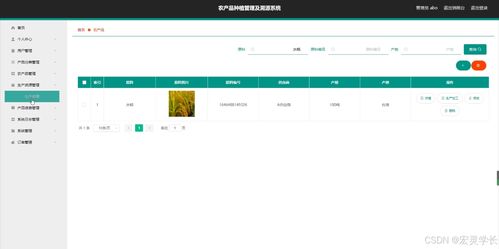 Java計算機畢業設計 農產品種植管理及溯源系統——開題、程序、論文與圖文設計制作指南